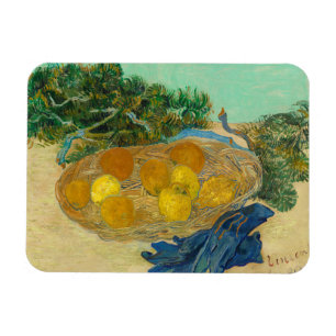 Vincent Van Gogh Stillleben von Orangen und Lemon Magnet