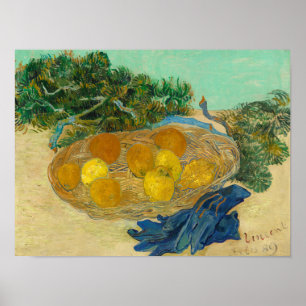 Vincent Van Gogh   Stillleben von Orangen und Zitr Poster