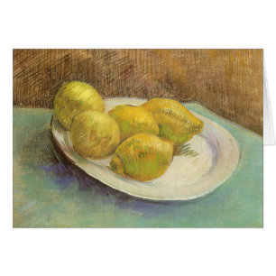 Vincent van Gogh - Stillleben Zitronen auf einem T