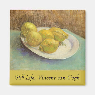 Vincent van Gogh - Stillleben Zitronen auf einer P Magnet