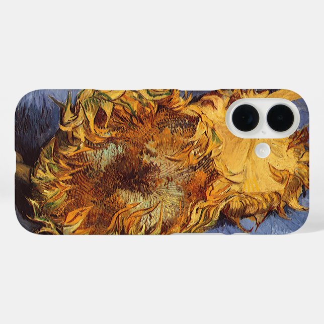 Vincent van Gogh - Stillleben: Zwei Schnittblumen Case-Mate iPhone Hülle (Rückseite (Horizontal))
