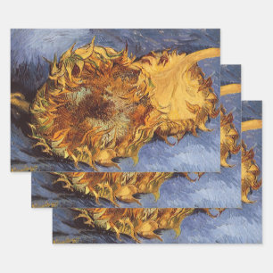 Vincent van Gogh - Stillleben: Zwei Schnittblumen Geschenkpapier Set