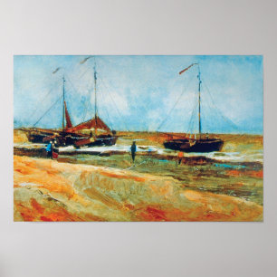 Vincent Van Gogh - Strand von Scheveningen Fine Ar Poster