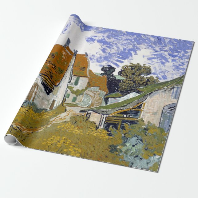Vincent van Gogh-Straße im Auvers-sur-Oise Geschenkpapier (Ungerollt)