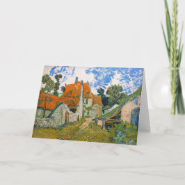 Vincent van Gogh - Straße in Auvers-sur-Oise Karte