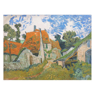 Vincent van Gogh - Straße in Auvers-sur-Oise Tischdecke
