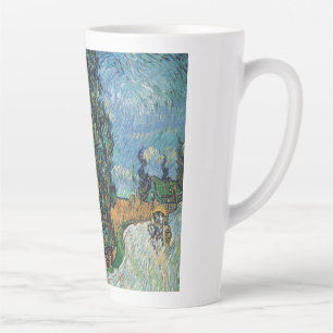 Vincent Van Gogh - Straße mit Cypress und Star Milchtasse