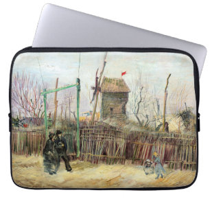 Vincent van Gogh - Straßenszene in Montmartre Laptopschutzhülle