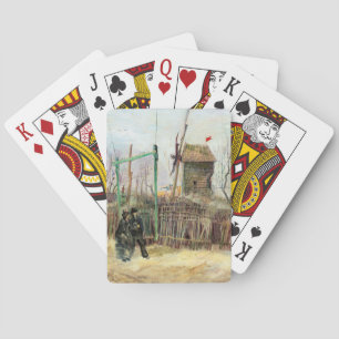 Vincent van Gogh - Straßenszene in Montmartre Spielkarten