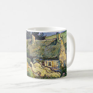 Vincent Van Gogh - Strohdächer in Cordeville Kaffeetasse