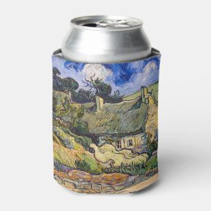 Vincent Van Gogh - Strohdachhäuser in Cordeville Dosenkühler