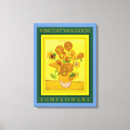 VINCENT VAN GOGH ...SUNFLOWERS Canvas Print Leinwanddruck