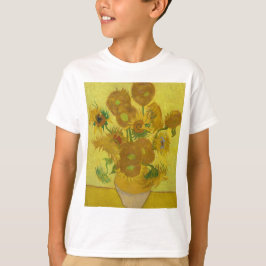 Vincent Van Gogh Sunflowers - Classic Art Floral T-Shirt