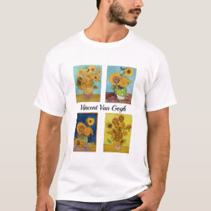Vincent Van Gogh Sunflowers Serie T-Shirt
