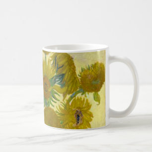 Vincent Van Gogh Sunflowers Tasse