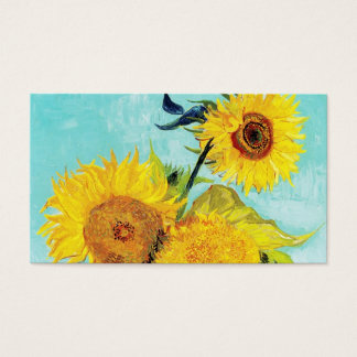 Vincent van Gogh Sunflowers Vase First Türkise