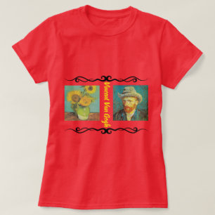 Vincent Van Gogh - T - Shirt von Sonnenblumen