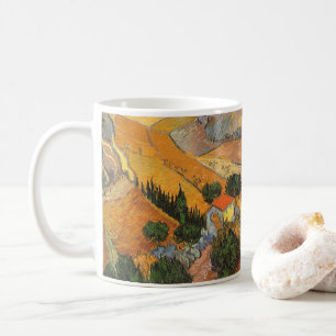 Vincent van Gogh - Tal mit Pflüger Kaffeetasse