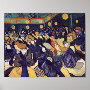 Vincent Van Gogh - Tanzhalle in Arles Poster