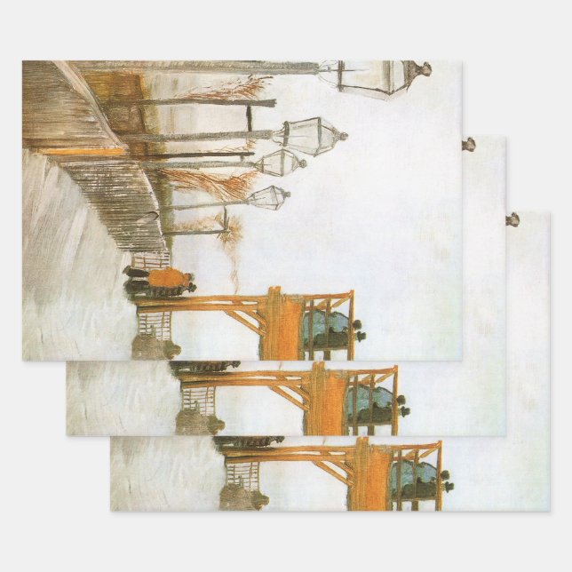 Vincent van Gogh - Terrasse und Beobachtungsdeck Geschenkpapier Set (Set)