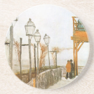 Vincent van Gogh - Terrasse und Beobachtungsdeck Getränkeuntersetzer