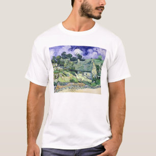 Vincent van Gogh Thatched Hütten bei Cordeville T-Shirt