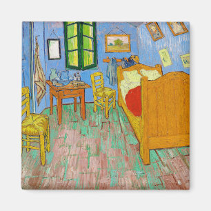 Vincent Van Gogh The Bedroom in Arles Magnet