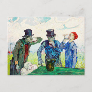 Vincent Van Gogh The Drinkers Fine Art Postkarte