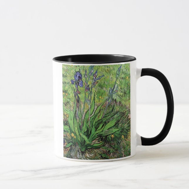 Vincent Van Gogh - The Iris Nature Lover Kunst Tasse (Rechts)