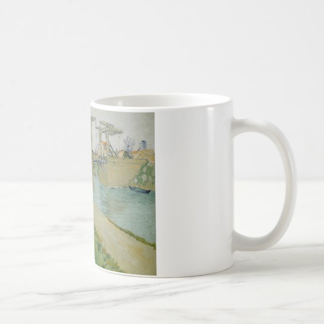 Vincent van Gogh - The Langlois Bridge Kaffeetasse (Rechts)