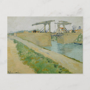 Vincent van Gogh - The Langlois Bridge Postkarte