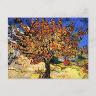 Vincent Van Gogh - The Mulberry Tree Fine Art Postkarte