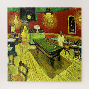 Vincent Van Gogh - The Night Café, berühmtes Gemäl Puzzle