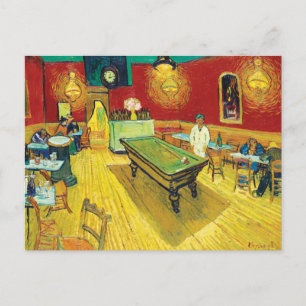 Vincent Van Gogh The Night Cafe (Le café de nuit) Postkarte