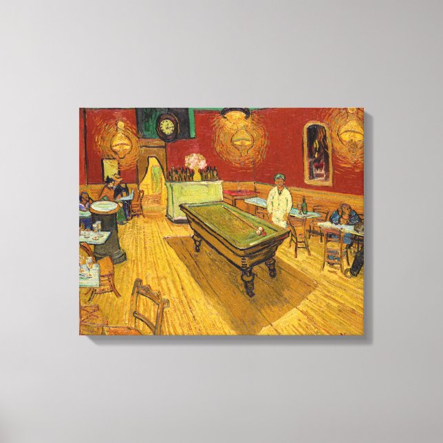 Vincent van Gogh - The Night Café Leinwanddruck (Vorderseite)