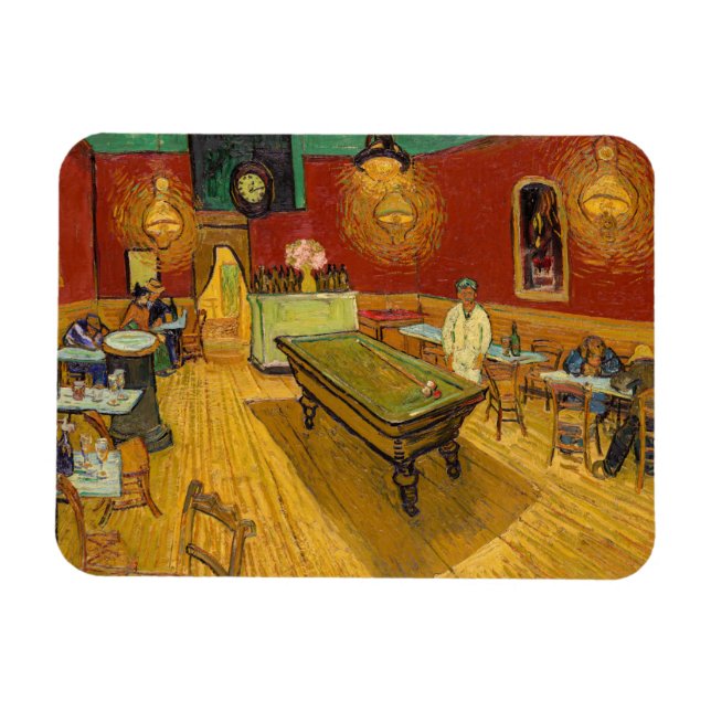 Vincent van Gogh - The Night Café Magnet (Horizontal)