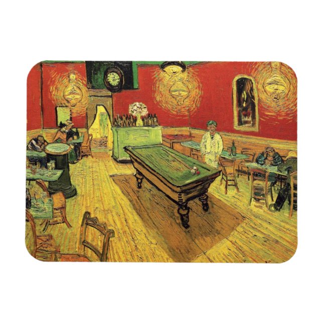 Vincent Van Gogh - The Night Café Magnet (Horizontal)
