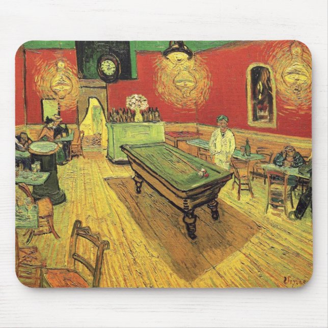 Vincent Van Gogh - The Night Café Mousepad (Vorne)