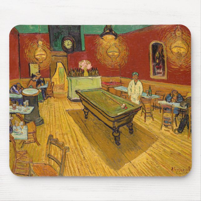 Vincent van Gogh - The Night Café Mousepad (Vorne)