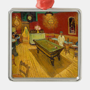 Vincent van Gogh - The Night Café Ornament Aus Metall