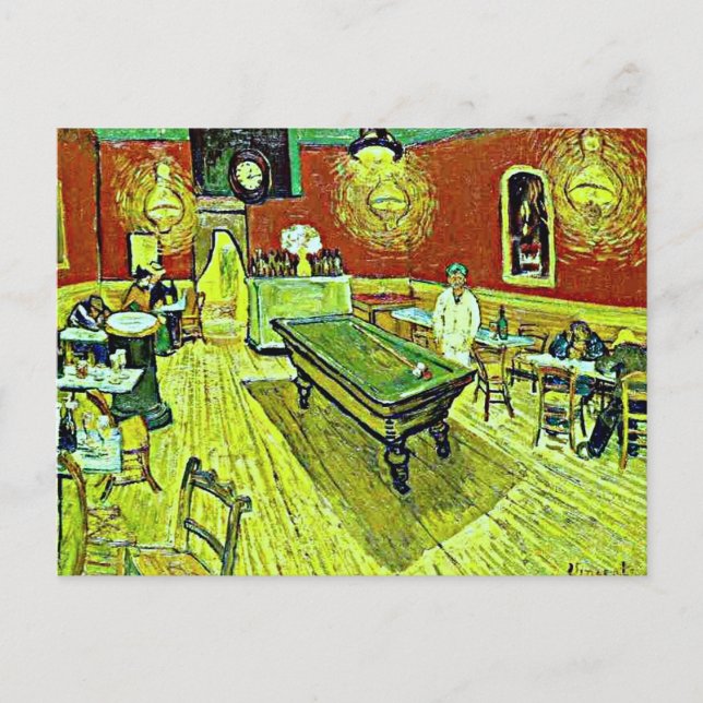 Vincent van Gogh - The Night Café Postkarte (Vorderseite)