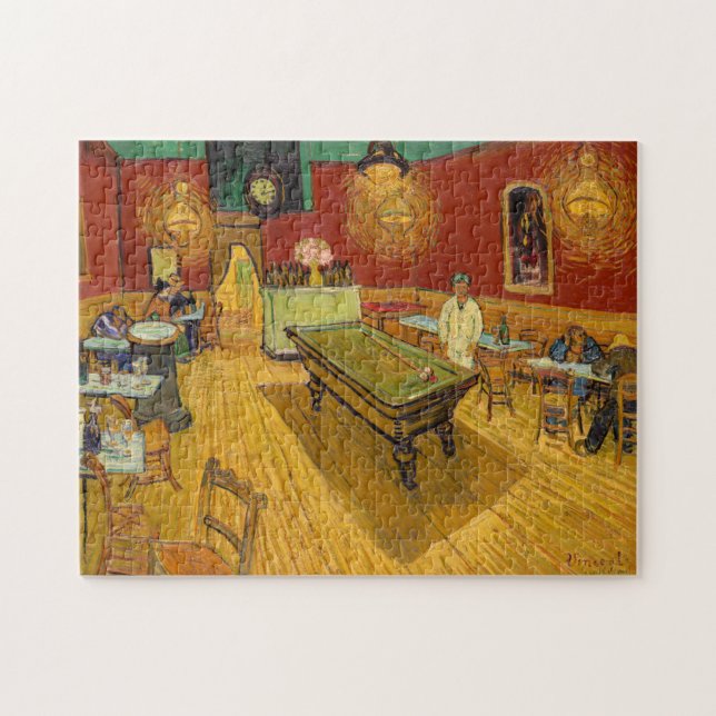 Vincent van Gogh - The Night Café Puzzle (Horizontal)