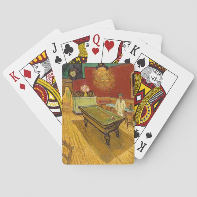 Vincent van Gogh - The Night Café Spielkarten (Rückseite)