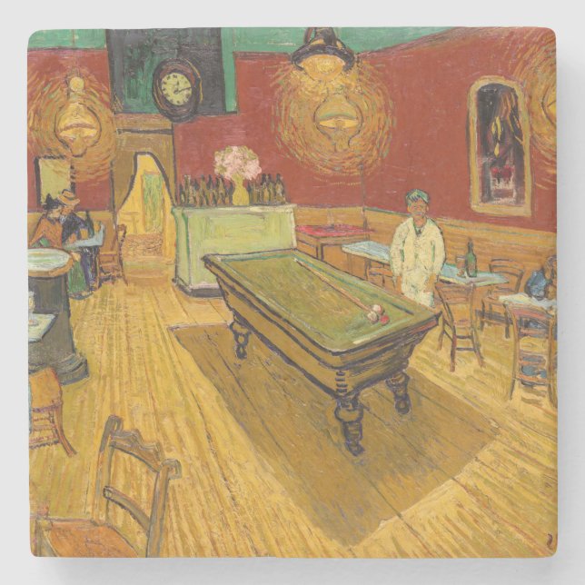Vincent van Gogh - The Night Café Steinuntersetzer (Vorderseite)