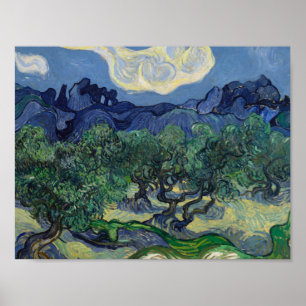 Vincent van Gogh - The Olive Trees Poster