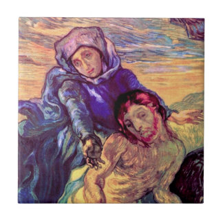 Vincent Van Gogh - The Pieta - Jesus & Jungfrau Ma Fliese