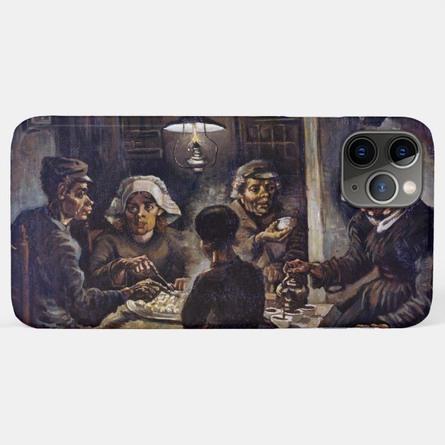 Vincent Van Gogh The Potato Eaters Fine Art Case-Mate iPhone Hülle (Rückseite (Horizontal))