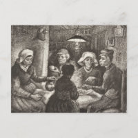 Vincent Van Gogh The Potato Eaters Lithograph