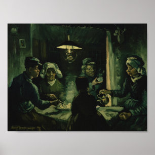 Vincent van Gogh - The Potato Eaters Poster