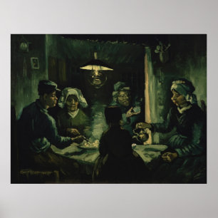 Vincent van Gogh - The potato eaters Poster